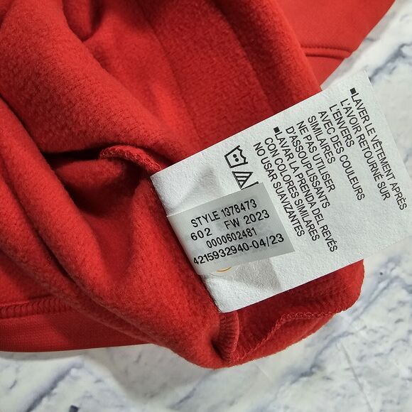 Utah Utes University Under Armour WOMENS SZ M Sweatshirt Red - Picture 8 of 10